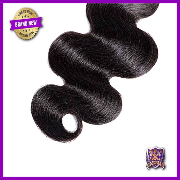 Brazilian Human Hair Extensions 18 20 22 Inch Body Wave Bundles Soft Silky